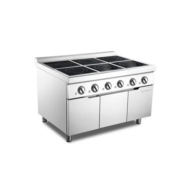 Burner Induction Flat Range