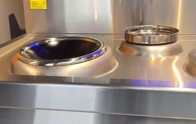 Commercial induction HOB